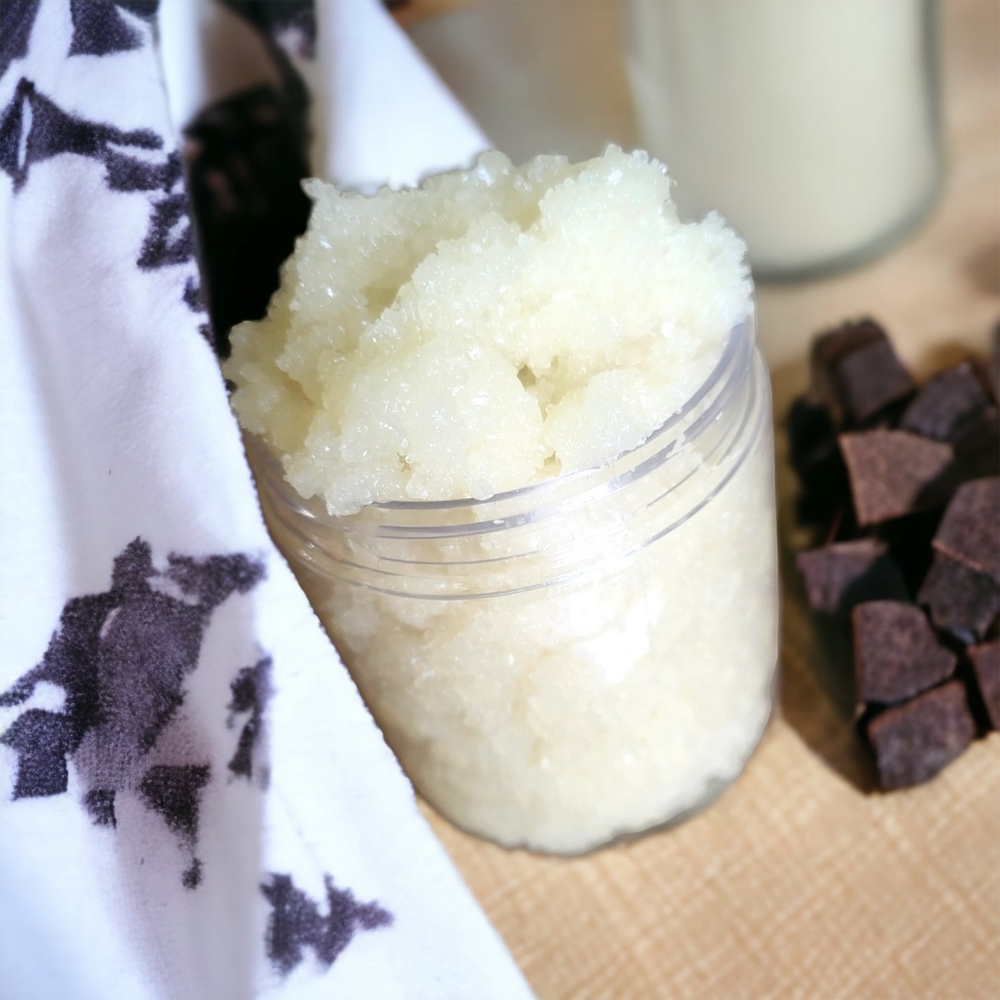 Luxurious Salt Scrub Frankincense & Myrrh Body Exfoliation Skin Hydration Scrub